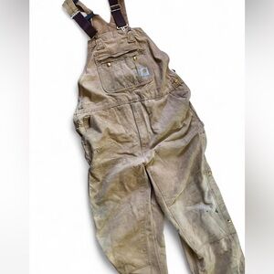 Vintage Carhartt Double Knee Overalls/Coveralls X large
